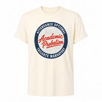 Load image into Gallery viewer, Attendance Optional, Tailgate Mandatory - Funny College Football Shirt in Natural, ghost front